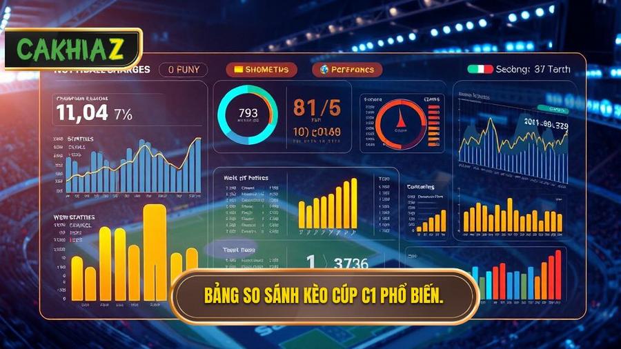 Bảng so sánh các loại kèo phổ biến tại Cúp C1