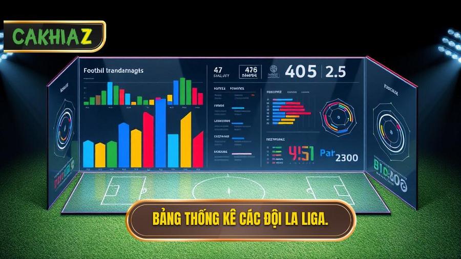 3. Bảng thống kê đặc điểm các nhóm đội tại La Liga