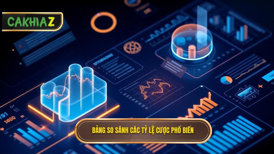 Bảng so sánh các loại hình tỷ lệ cược phổ biến