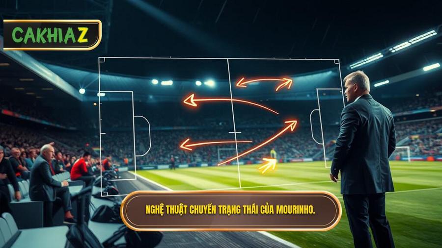 Nghệ thuật chuyển trạng thái (Transitions) - Đặc sản của Mourinho