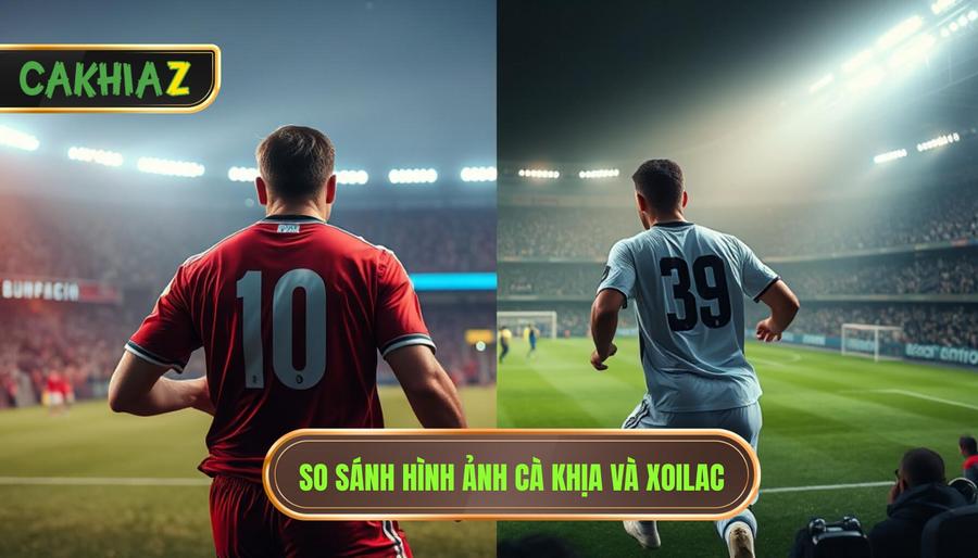 2. So sánh hình ảnh Cà Khịa và Xoilac